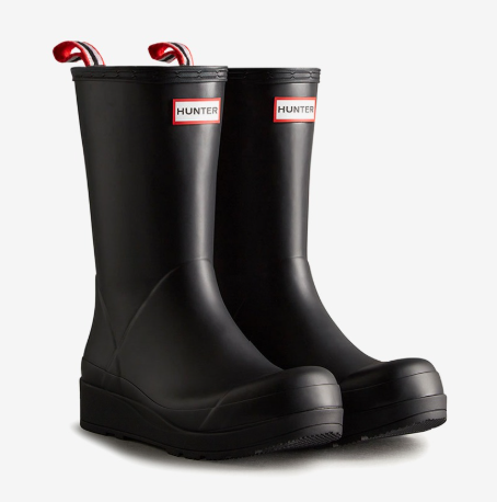 Boots Original Play Mid Rainboots - Black (WFMK002RMABLK)